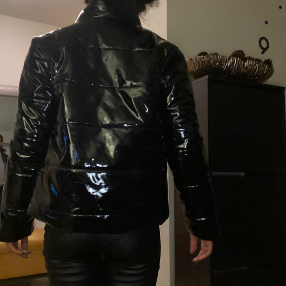 black reflective coat - Picture 5 of 6